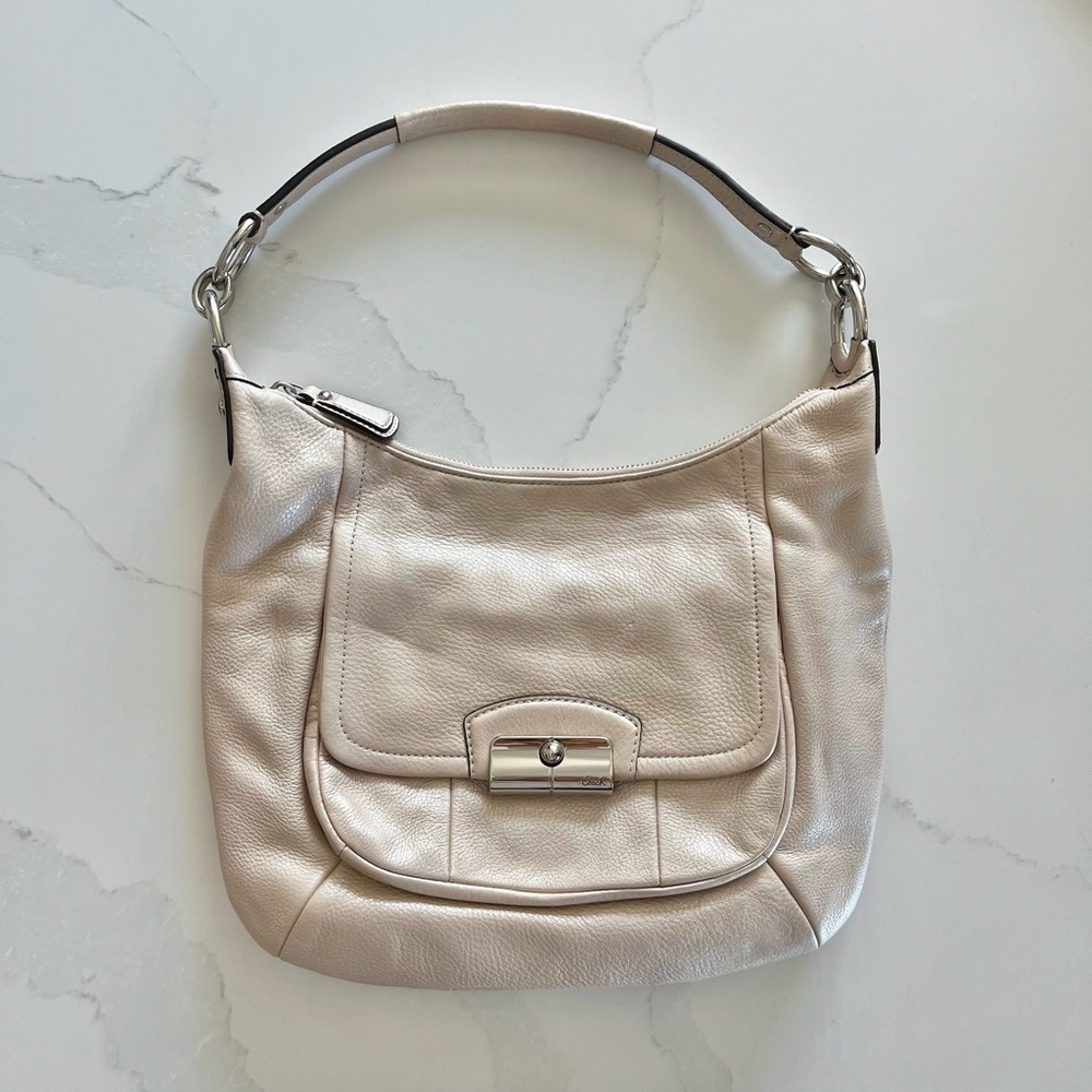 [NWOT] COACH Kristin Leather Bag (Shoulder/Crossbody Convertible)